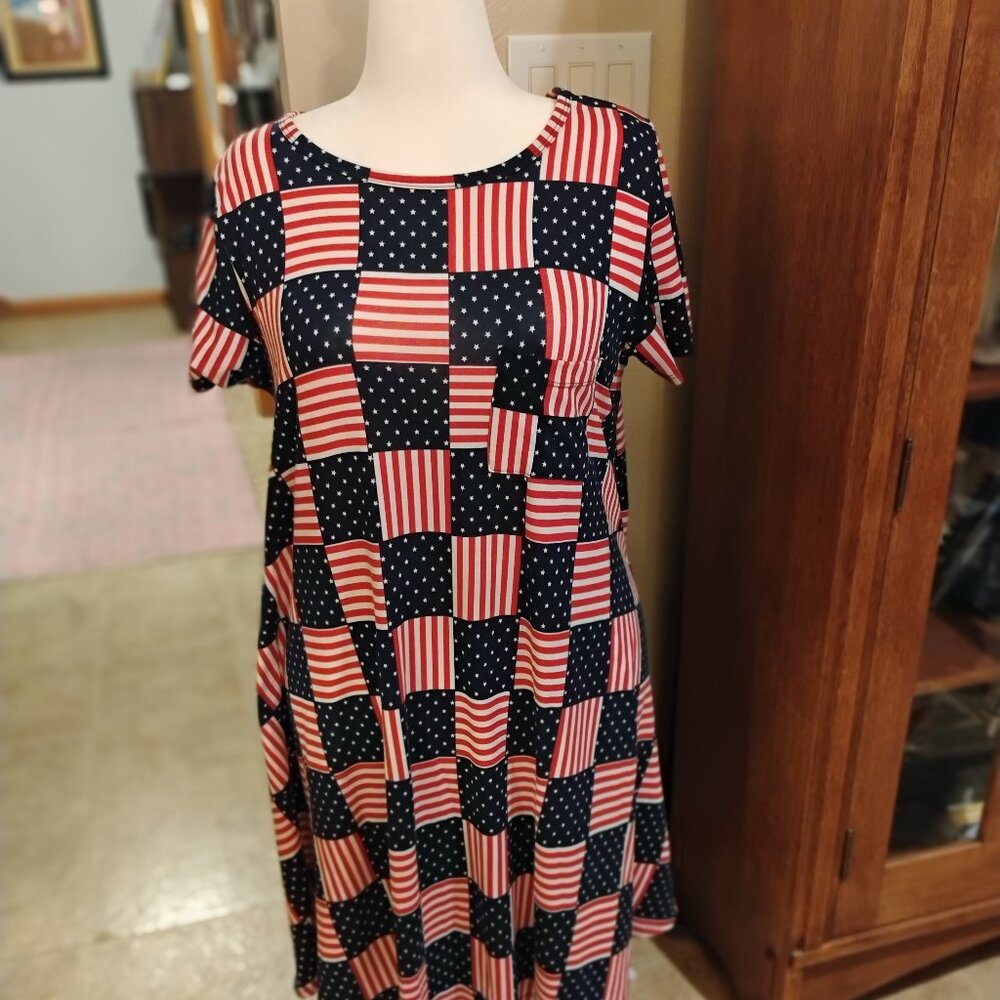 LulaRoe Patriotic Dress!!!!